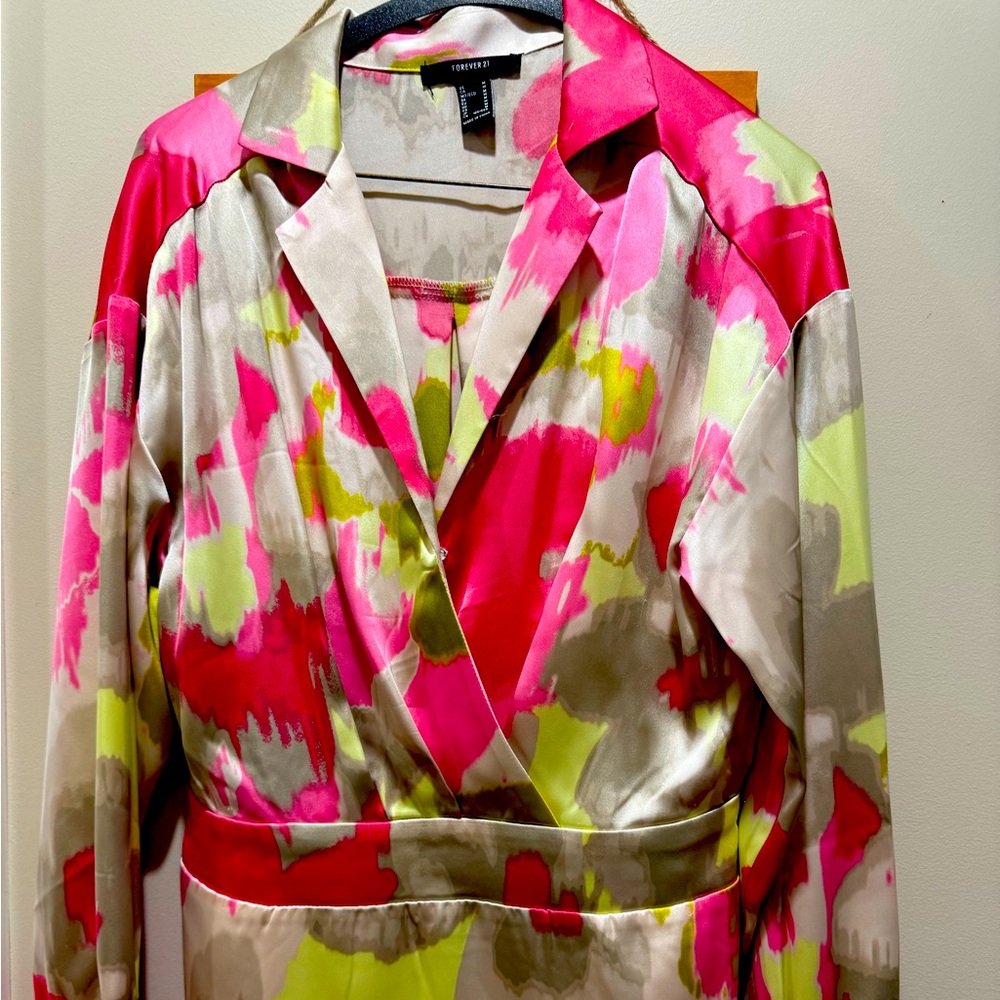 HNM mini shirt dress